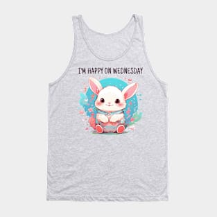 Happy wednesday rabbit Tank Top